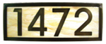 T-2054 4 Number Address Light